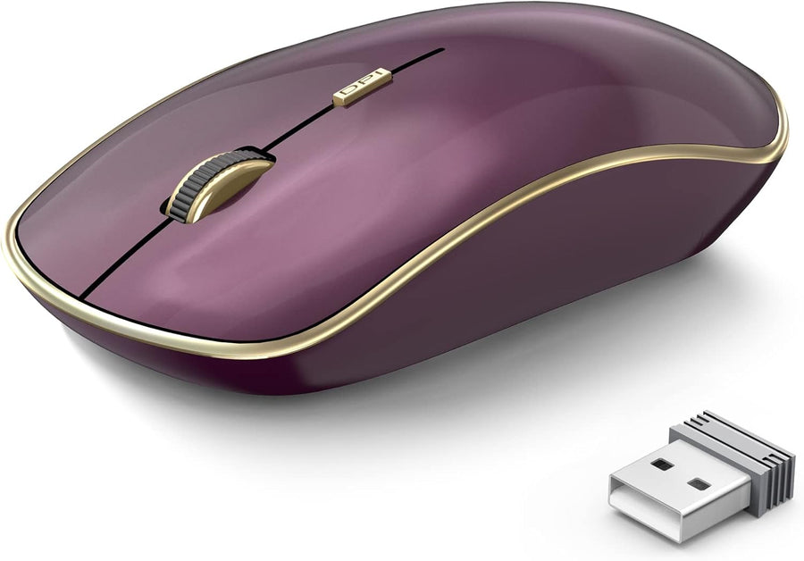 Wireless Mouse, 3200 DPI, Slim Silent
