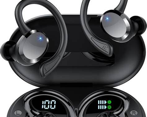 Wireless Earbuds, Bluetooth 5.4, ENC Noise Cancelling, Waterproof