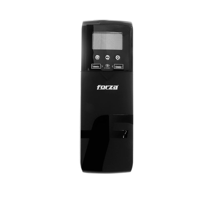 Forza APFC Pure Sine Wave UPS 1500VA/900W, 10 out, USB, LCD, 120V
