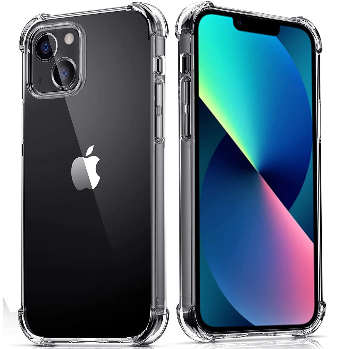 Iphone 13 Shockproof Protective Clear Case