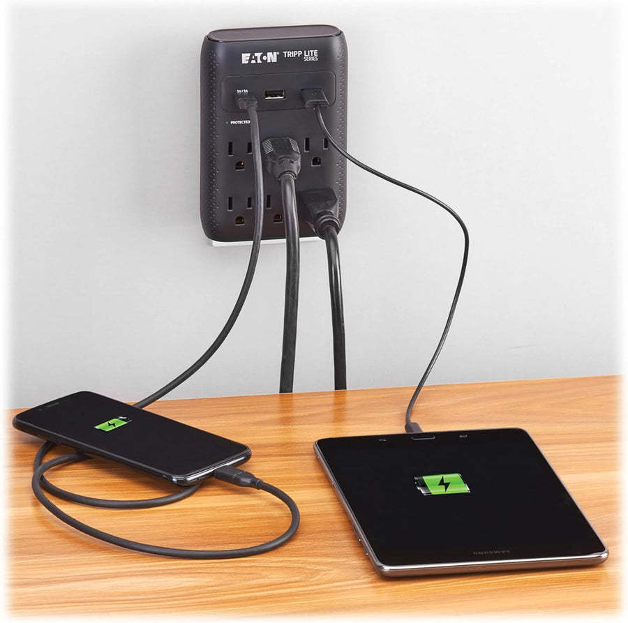 Eaton  6-Outlet Surge Protector with USB-C + USB Charging